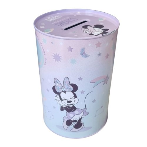 קופת חסכון חד פעמית עגולה מפח - מיני מאוס 1