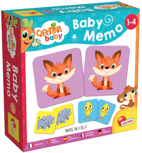 משחק זיכרון 24 כרטיסיות דמויות בעלי חיים 2