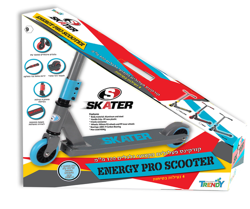 קורקינט פעלולים לילדים Stunt Scooter EVO עם גלגלי 100 מ