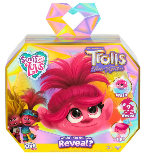 כדורי פרווה  Trolls בובות טרול בהפתעה (מגוון דמויות) 1