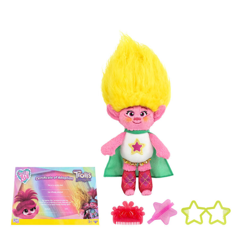 כדורי פרווה  Trolls בובות טרול בהפתעה (מגוון דמויות) 3
