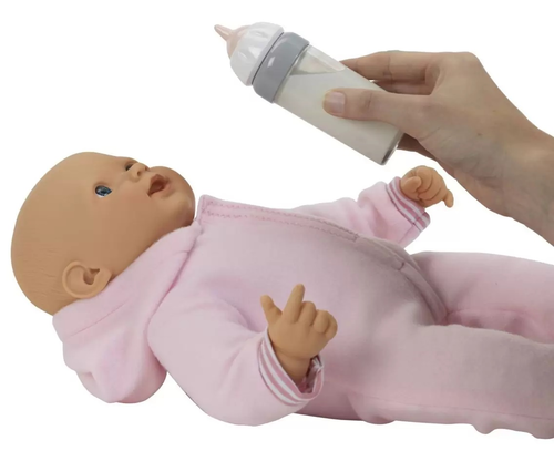 Baby Coralie בקבוק לבובה עם אפקט חלב 3