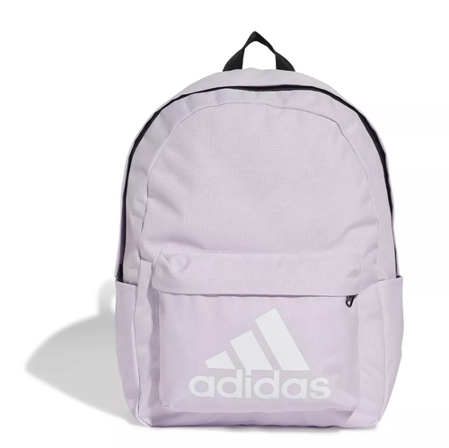 תיק גב Adidas דגם קלאסיק - סגול לילך לוגו לבן 1