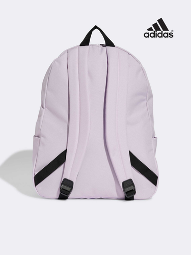 תיק גב Adidas דגם קלאסיק - סגול לילך לוגו לבן 4