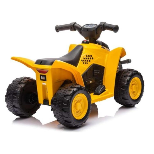 בימבה טרקטורון CAT ממונעת 6V לפעוטות עם אפקטים קוליים 5