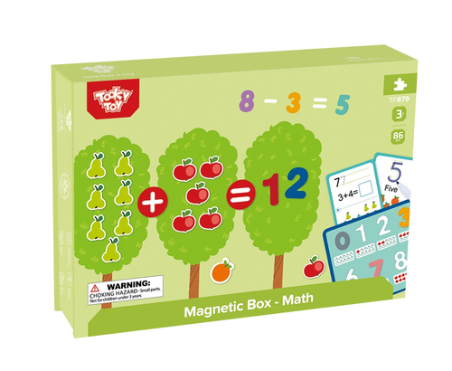 ערכה מגנטית ללימוד חשבון (נהדר גם לנסיעות וטיולים) 4