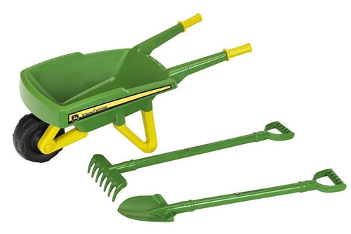 סט מריצה ושני כלי גינון John Deere ג'ון דיר 1