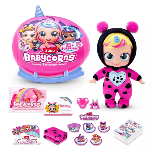 בייביקורנס Babycorns - ביצת הפתעה עם בובת תינוק ו 15 הפתעות 2