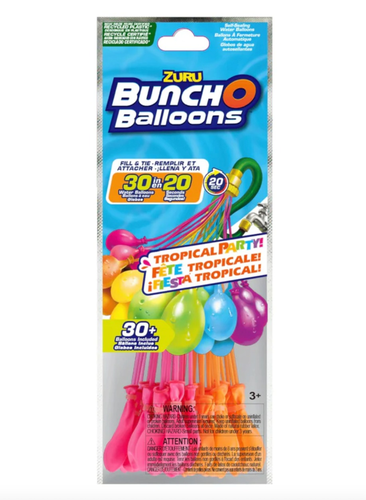 30 בלוני מים Bunch O Balloons למילוי מהיר ואוטומטי ב 60 שניות 2