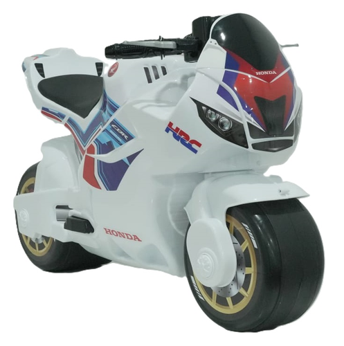 בימבה אופנוע הראשון שלי HONDA עם אפקטים קוליים לגיל שנתיים ומעלה - לבן 3