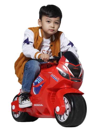 בימבה אופנוע הראשון שלי HONDA עם אפקטים קוליים לגיל שנתיים ומעלה - שחור 2