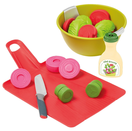 ערכת חיתוך והכנת סלט Salad של Joseph Joseph עם קרש מתקפל 18 חלקים 1