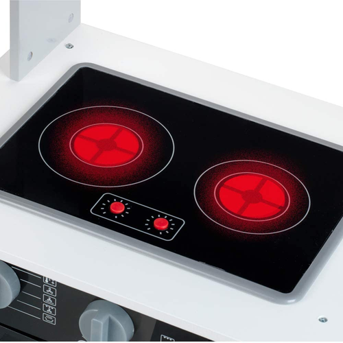 מטבח מעץ לילדים Bosch עם מקרר, מתקן קרח, תנור, מיקרו ואורות וצלילים + 6 אביזרים 4