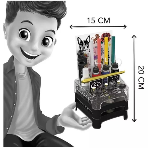 סט ענק ומקצועי לציור קעקועים זמניים 5