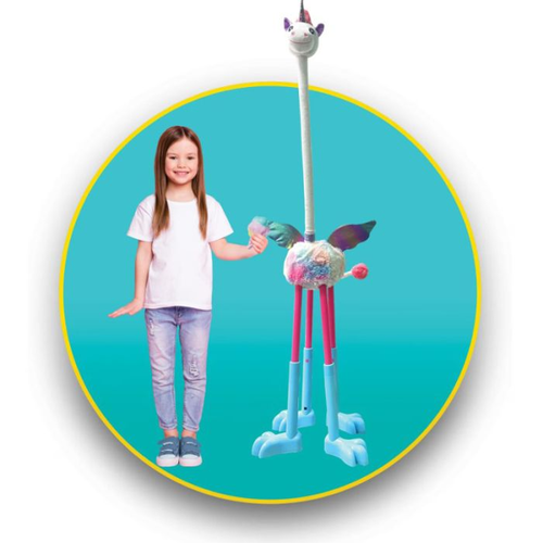 חד קרן ארך רגליים - בובה ענקית 1.5 מ' הולכת, משמיעה קולות, מנדנדת את הראש ועוד.. 3
