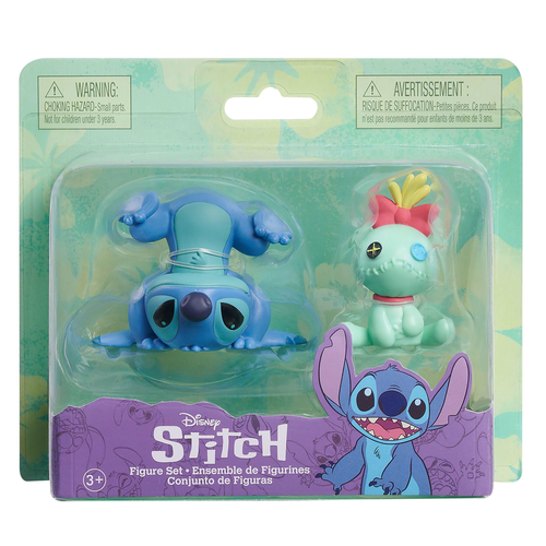 זוג דמויות אספנות ומשחק סטיץ' - Scrump & Upside Down Stitch 2
