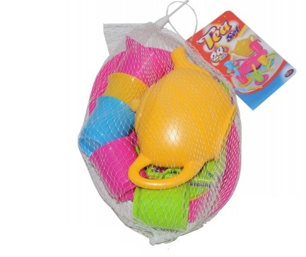 סט מיני תה 24 חלקים בסלסלת רשת 2