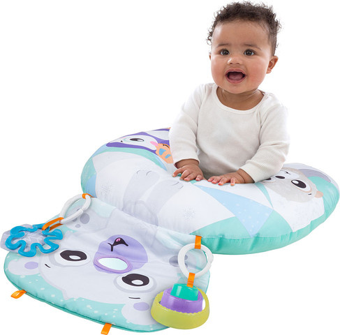 כרית פעילות לזמן בטן grow n' play - דב קוטב 3