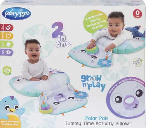 כרית פעילות לזמן בטן grow n' play - דב קוטב 5