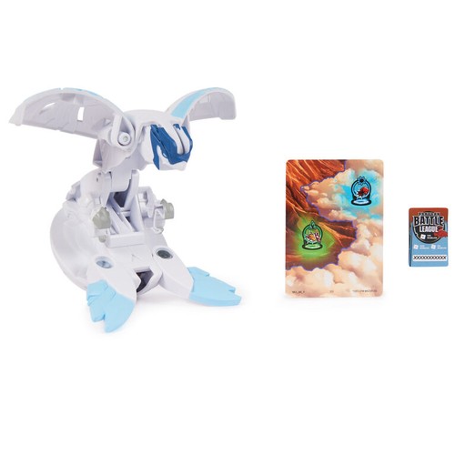 כדור בקוגן Bakugan Deka ג'מבו משנה צורה לדמות עם ליבת כוח וקלף עונה 5 - VENTRI 2