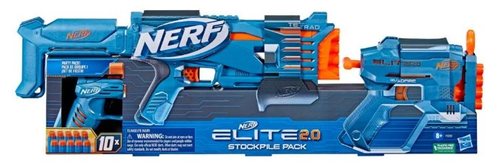 מארז 3 רובי חיצים Elite 2.0 Stockpile Pack עם 10 חיצים 4
