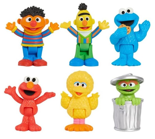 מארז 6 בובות מיני רחוב שומשום 1