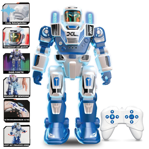 רובוט ענק Program a Bot XL עם אפשרות תכנות של 48 פקודות ושלט רחוק 4
