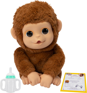 Little Live Pets: מנגו הקוף האינטראקטיבי מגיב למגע וליטוף עם למעלה מ 50 אפקטים קוליים