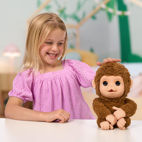 Little Live Pets: מנגו הקוף האינטראקטיבי מגיב למגע וליטוף עם למעלה מ 50 אפקטים קוליים 5