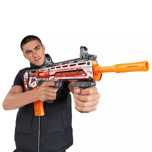 רובה חיצי ספוג טווח מוגדל LONGSHOT עד 43 מ' מסדרת PRO עם 20 חיצים רגילים ו 20 קצרים 2