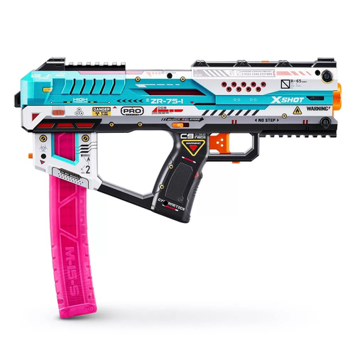 אקדח חיצי ספוג Pro Fury-X עד 43 מ' מסדרת PRO עם 40 חיצים קצרים ו 2 מחסניות 3