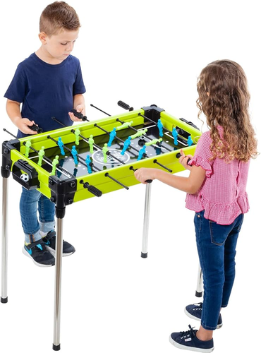 שולחן כדורגל עם ידיות מונעות החלקה ניתן להרכבה ופירוק בקלות 2