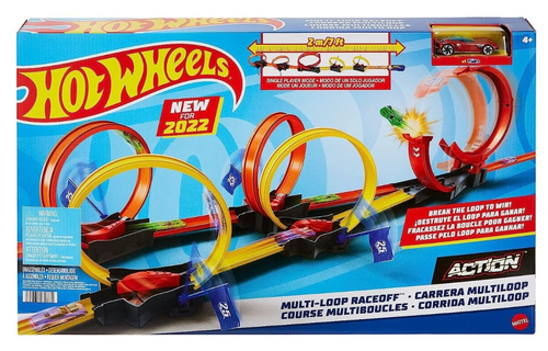 מסלול מרוצים Action Multi-Loop Race אקשן מטורף בלופים בלתי נגמרים עם מכונית 5