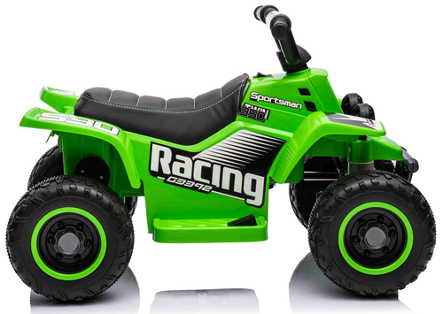 טרקטורון ממונע לילדים Racing 6V רחב ויציב לילדים נסיעה קדימה/אחורה ואורות - ירוק 2