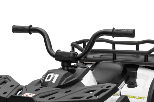 טרקטורון SPEED 12V חשמלי לילדים עם הנעה 2X4, שלט חכם ואורות LED קדמיים - שחור/צהוב 11