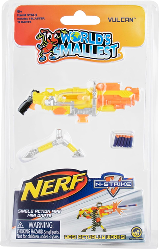 אקדחי Nerf הקטנים בעולם עם 12 חיצים – סדרה 2 (מגוון) 3
