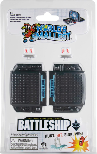 משחק צוללות Battleship הקטן בעולם – אסטרטגיה ימית בגודל מיניאטורי 1