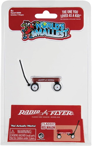 עגלת Radio Flyer אדומה קלאסית – הקטנה בעולם 1