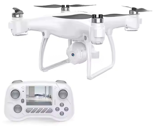 רחפן ג'ירוסקופי AEROVIEW DRONE עם מצלמת HD, שלט עצמאי עם מסך, אורות וטעינת USB 1