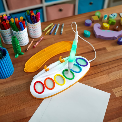 ערכת צביעה ללא לכלוך מכחול האור הקסום של Color Wonder 5