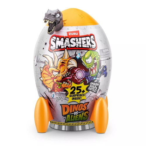 ביצת הפתעות SMASHERS דינוזאורים נגד חייזרים עם יותר מ 20 הפתעות 8