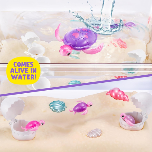 Pets Alive בובה אינטראקטיבית מסדרת הפתעות - אמא צבה 6