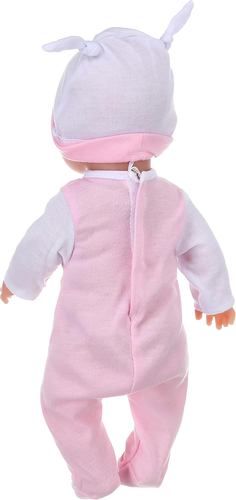 Dolls World - בובת תינוק אוליביה שותה ועושה פיפי עם 4 אביזרים להאכלה וטיפול 3