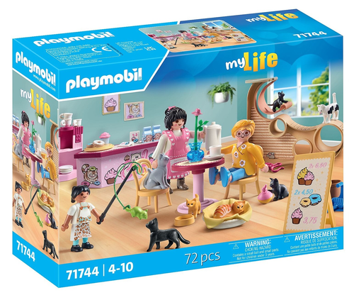 My Life בית קפה לחתולים 84 חלקים דגם 71744 1