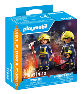 Duo Pack זוג דמויות כבאים 10 חלקים דגם 71885