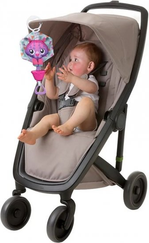 תיבת נגינה Polar Pals עם טבעת תליה ונשכן - חתול 2