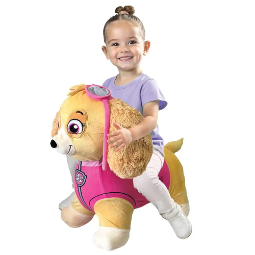 חיית קפיצות מתנפחת עם כיסוי בד רך ונעים ומשאבה - סקיי ממפרץ ההרפתקאות 2