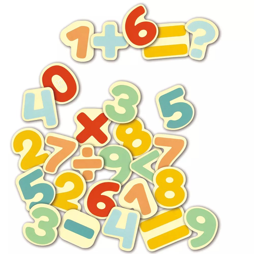 מארז 54 מספרים וסימני חשבון מעץ 2