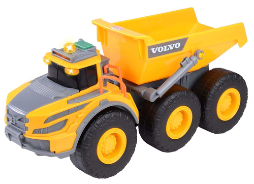 משאית הובלה מפרקית Volvo עם תא מתרומם, אורות וצלילים 1