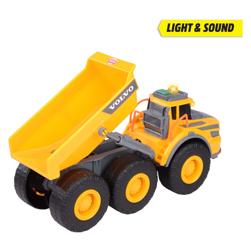 משאית הובלה מפרקית Volvo עם תא מתרומם, אורות וצלילים 2